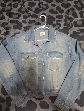 Rhinestone Jean Jacket